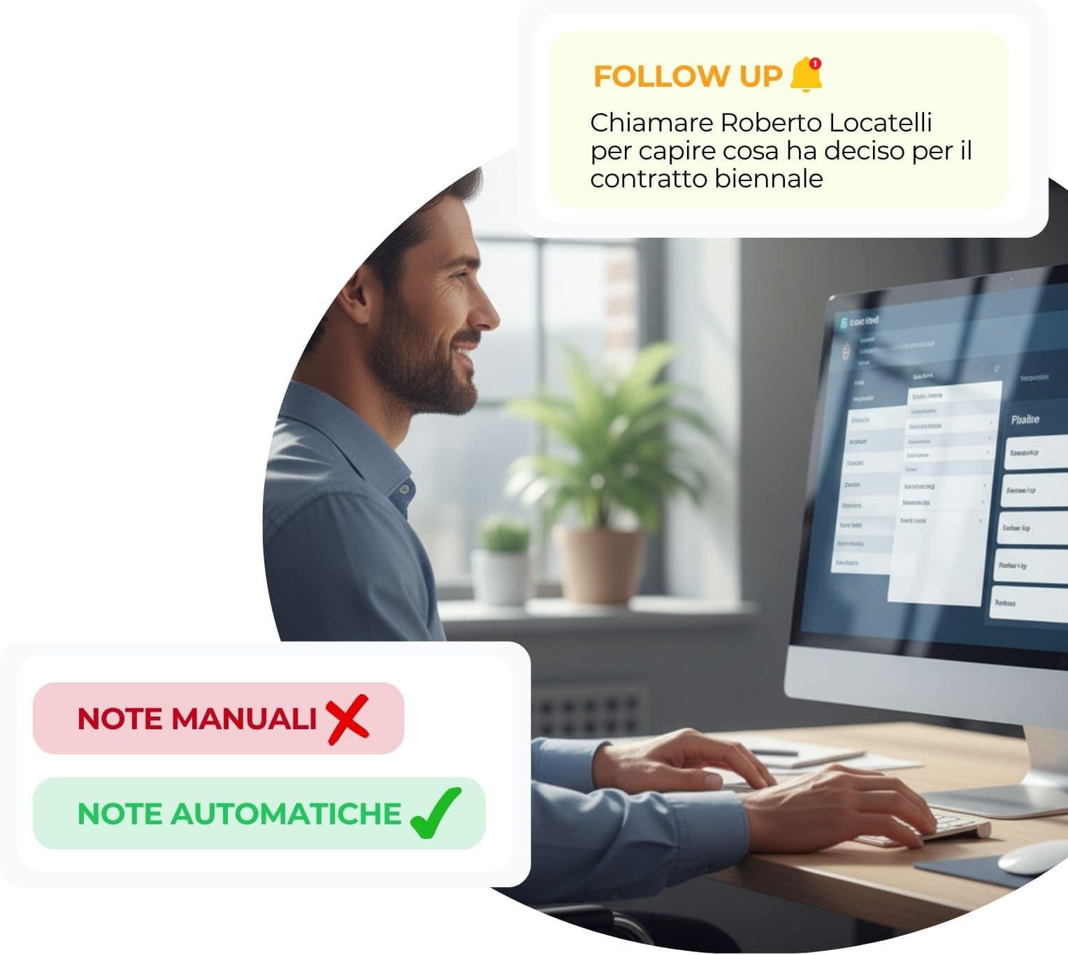 Recap pronto, CRM aggiornato