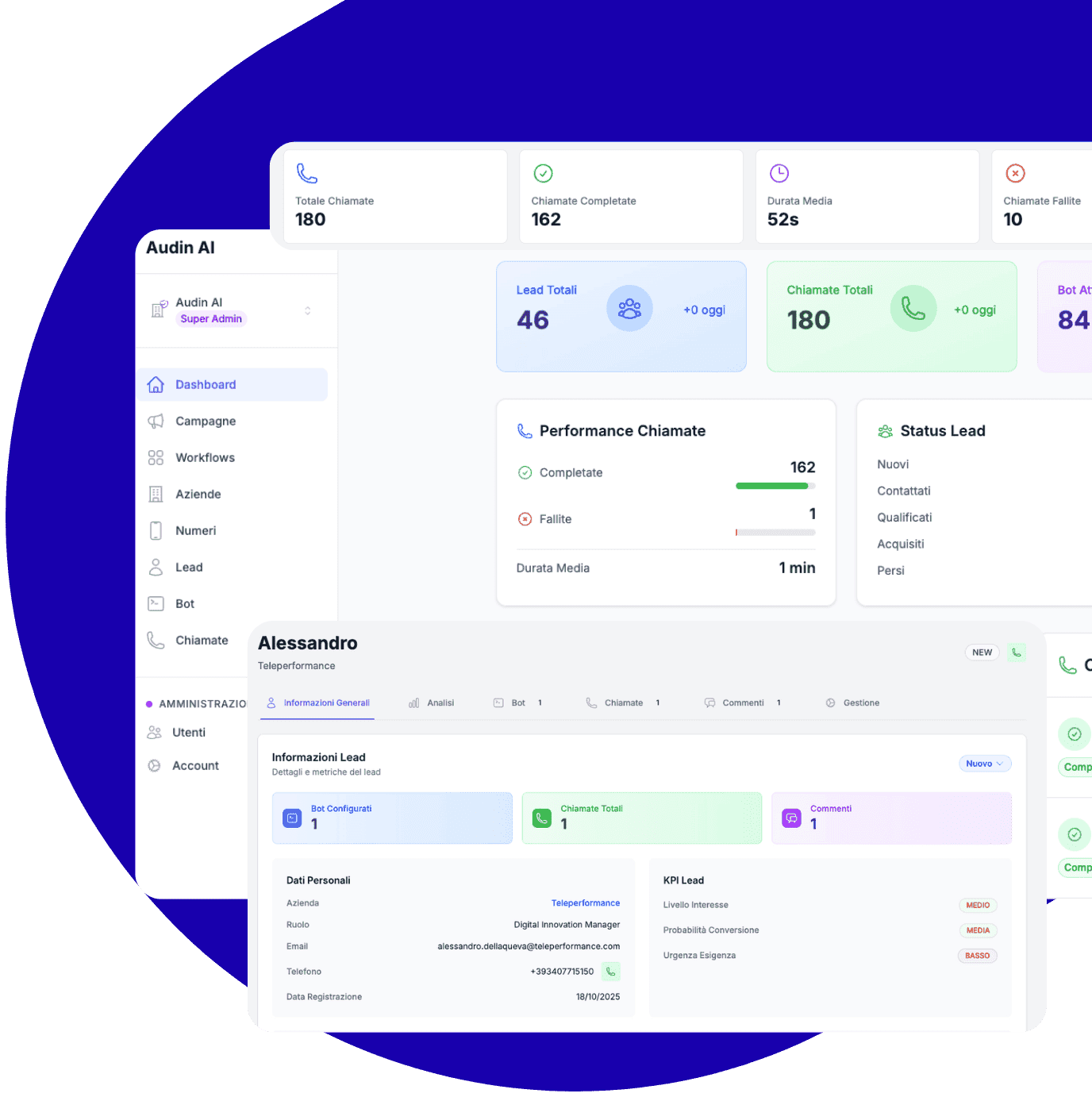 Il copilota AI per i tuoi commerciali